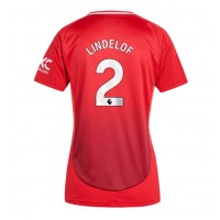 Manchester United Victor Lindelof #2 Heimtrikot Frauen 2024-25 Kurzarm